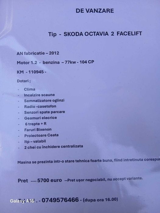 Skoda Octavia 2 Facelift
