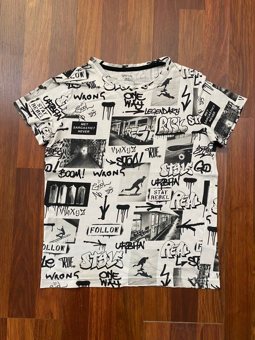 3 футболки для мальчика 10-12 лет H&M и Ostin