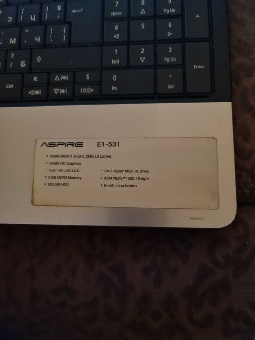 лаптоп Acer Aspire E1-531