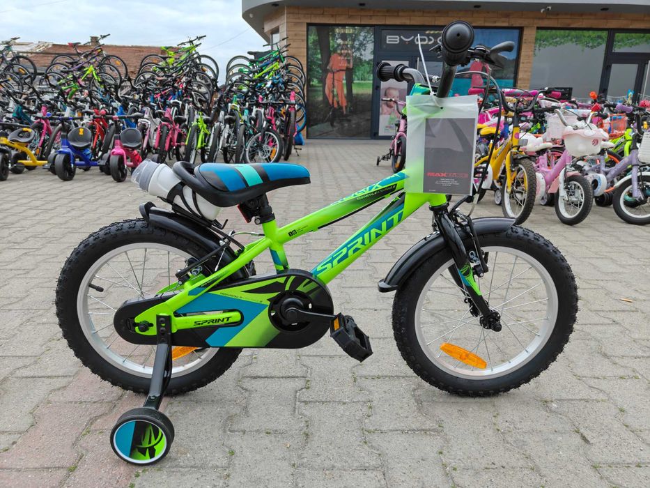 Велосипед 16" ROBIX жълт