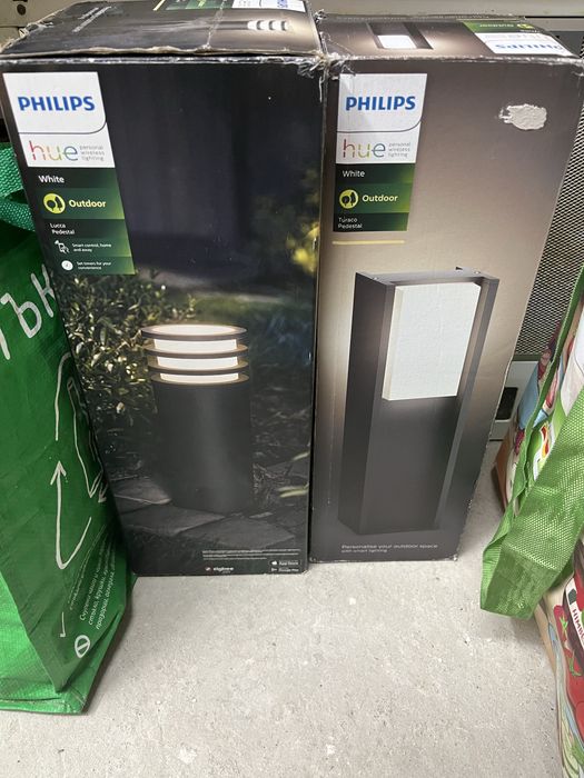 philips Hue осветление за двор / градина