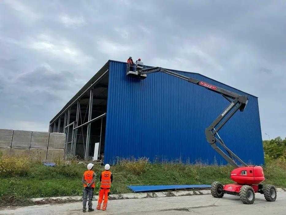 structura hala metalica fara invelitoare