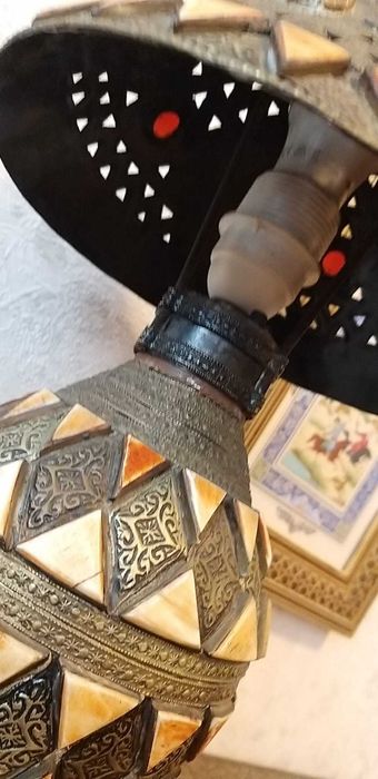 Lampă marocană din anii 60