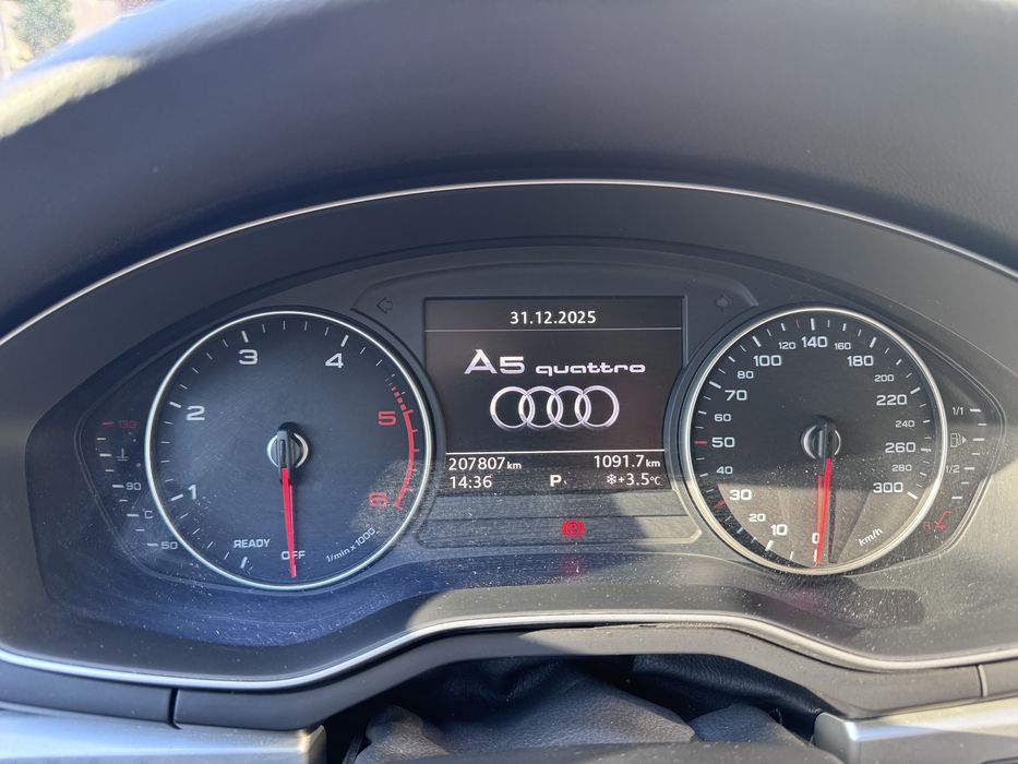 Audi A5 Sportback 3.0 TDI V6 Quattro 2017 | Automat | Euro 6