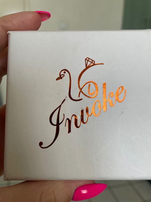 Сребърни обици със зелени камъни за официален повод, Invoke