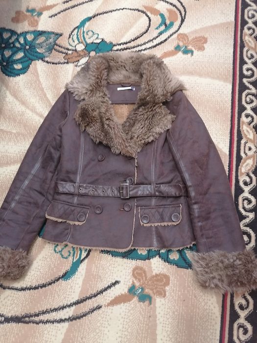 Haină de piele (mărimea S)