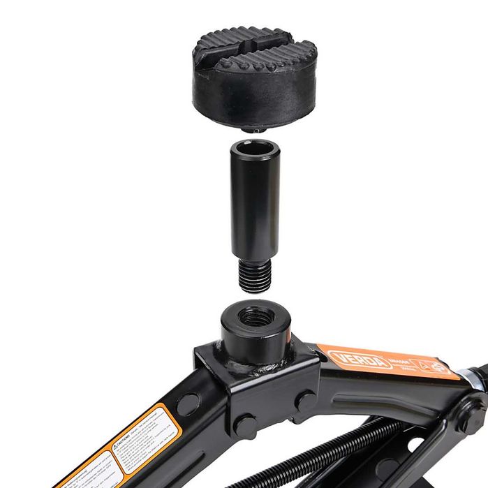 Cric trapezoidal 2t pentru ridicarea masinii cheie roti husa manusi