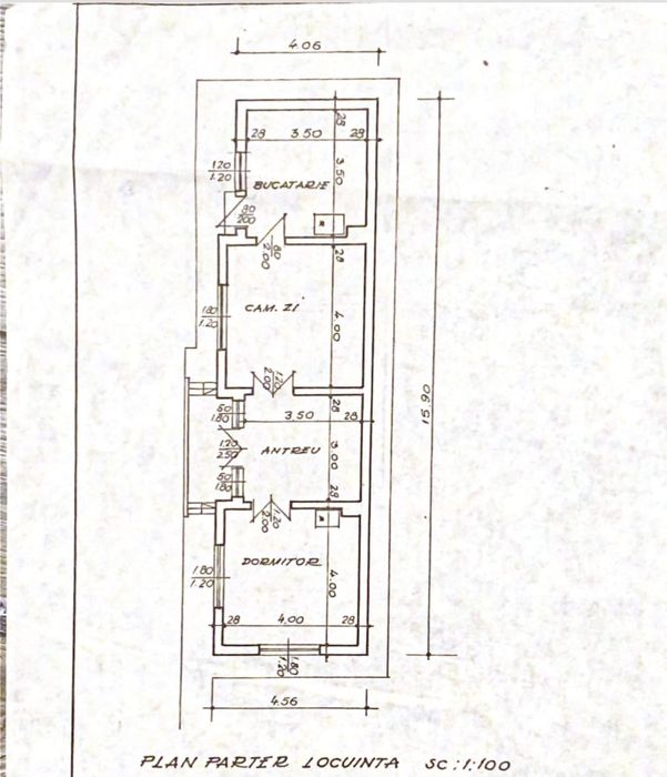 CASĂ 3 Camere – Cartier CFR