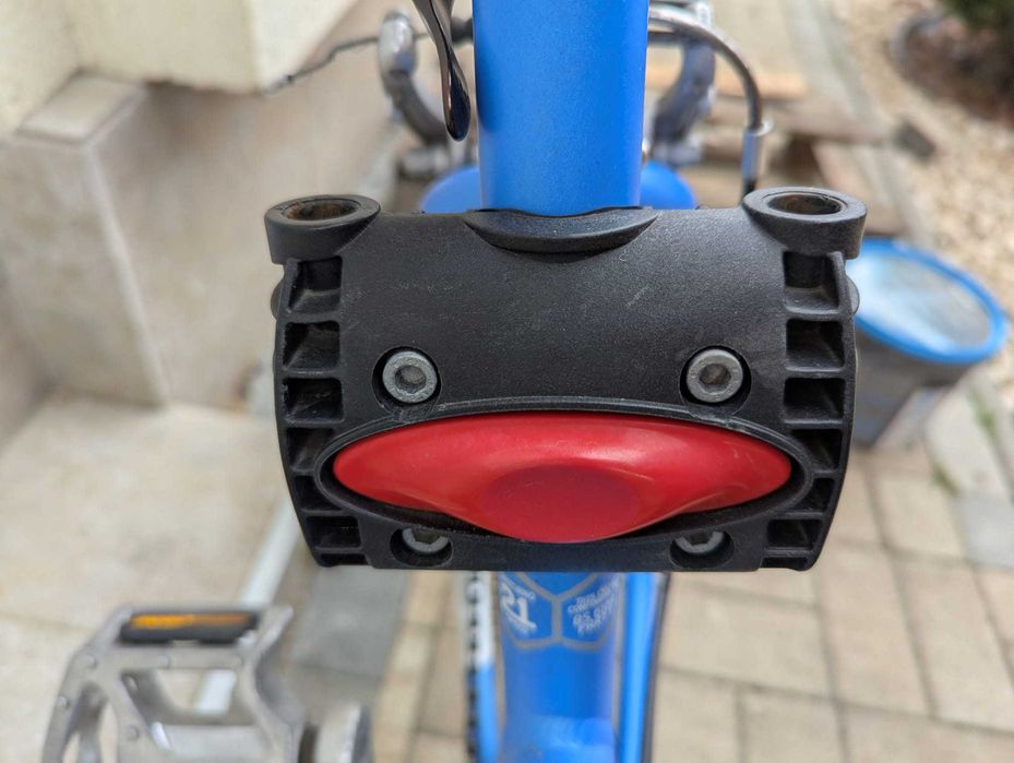 Scaun bebeluș bicicletă Gruvi fixare cadru maro