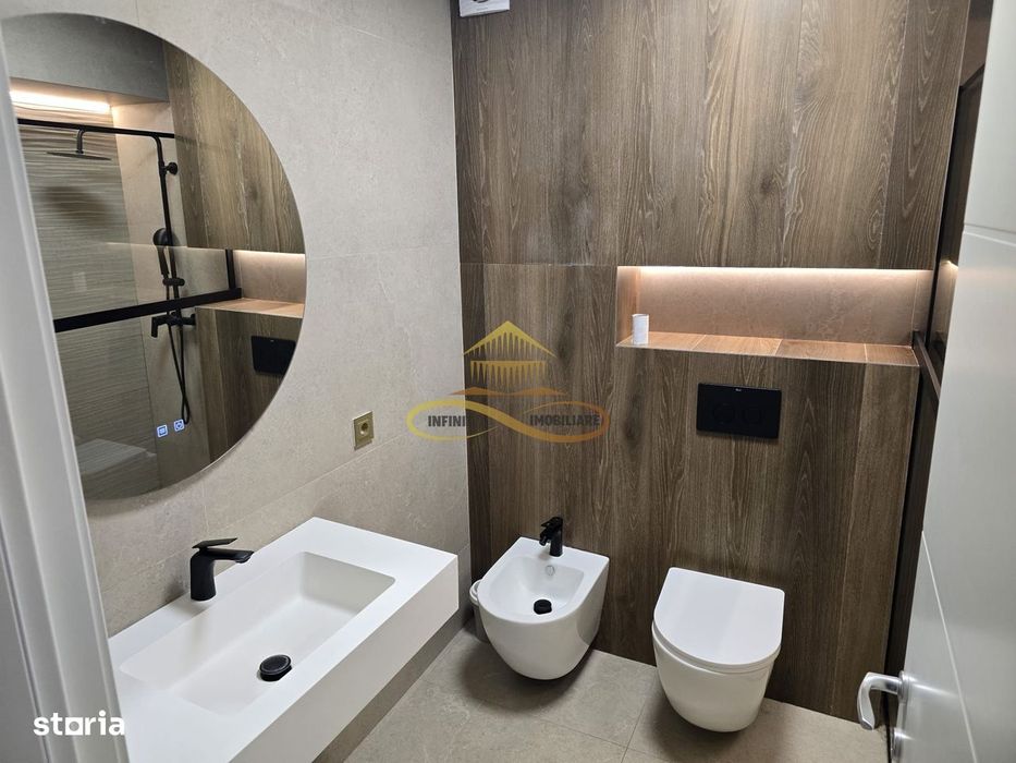 Apartament 2 camere decomandate, bloc 2024, de inchiriat + parcare