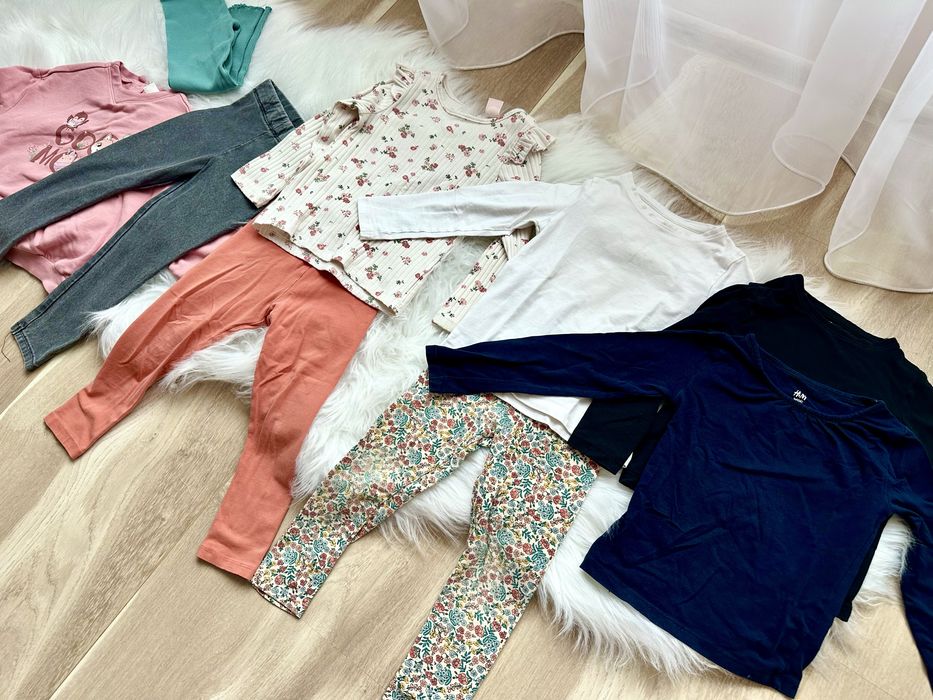 Пролетни дрешки за момиче 98 h&m и други