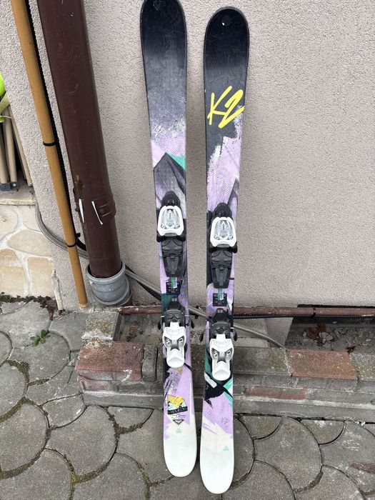 Skiuri twin tip copii 129 cm k2