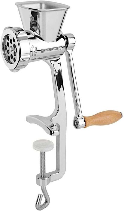 Ръчна месомелачка Grossag HFW5 HFW 5 от неръждаема стомана