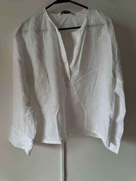 Рубашка из льна Zara, М размер