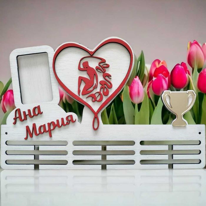 Поставка стойка закачалка за медали Гимнастика