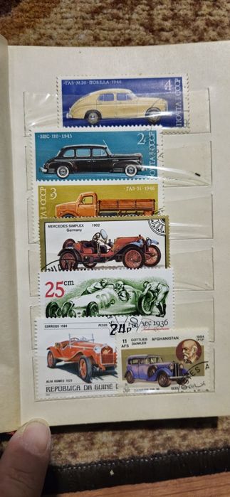 Colecție timbre vechi