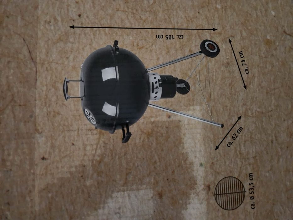 Gratar Landmann GRILLCHEF cu carbuni, 74 x 60 x106 cm