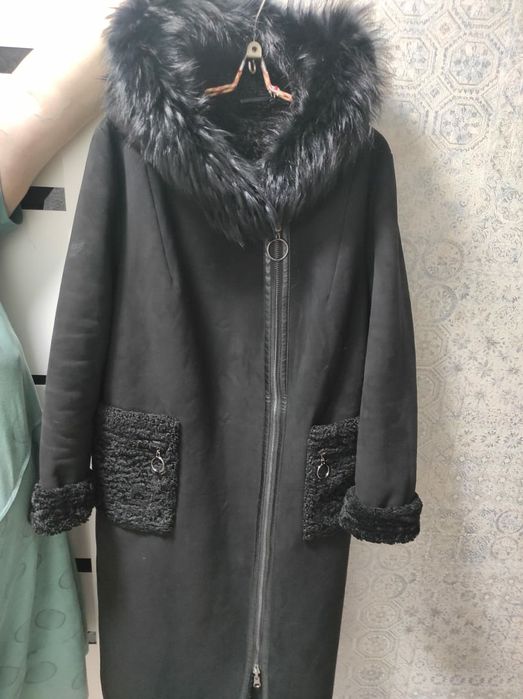 Женская стильная дублёнка