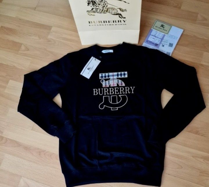 Bluze barbat/bumbac/ Burbbery, diverse mărimi, logo brodat