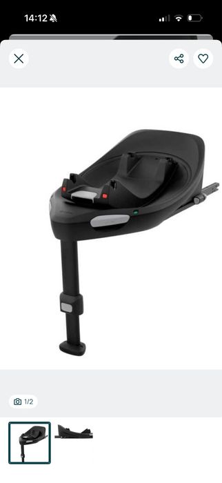 Бебешка количка Cybex priam +кош за новородено с база