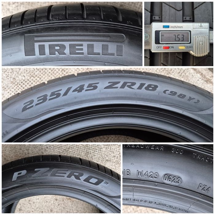 O bucată 235/45 R18 vară - una Pirelli Michelin Continenta