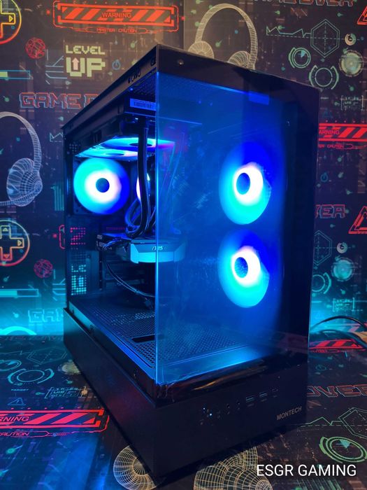PC Gaming NOU RTX5060 Ryzen 5 RGB AIO Cooler NVME