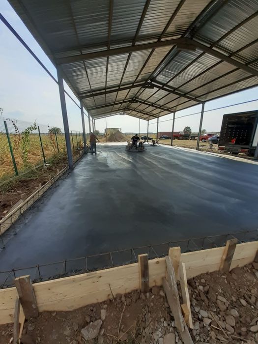 Turnari Pardoseli beton industrial, elicopterizare - Periat, elicoptat