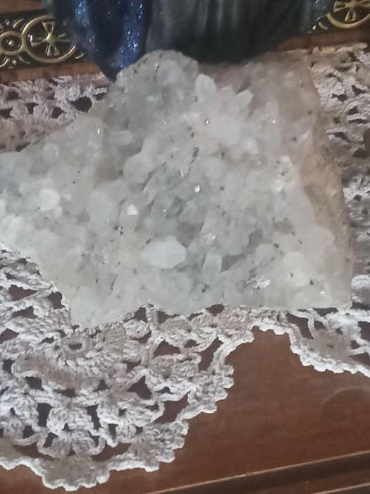 Floare de mina proveniență mina Săsar. Calcită.cuart