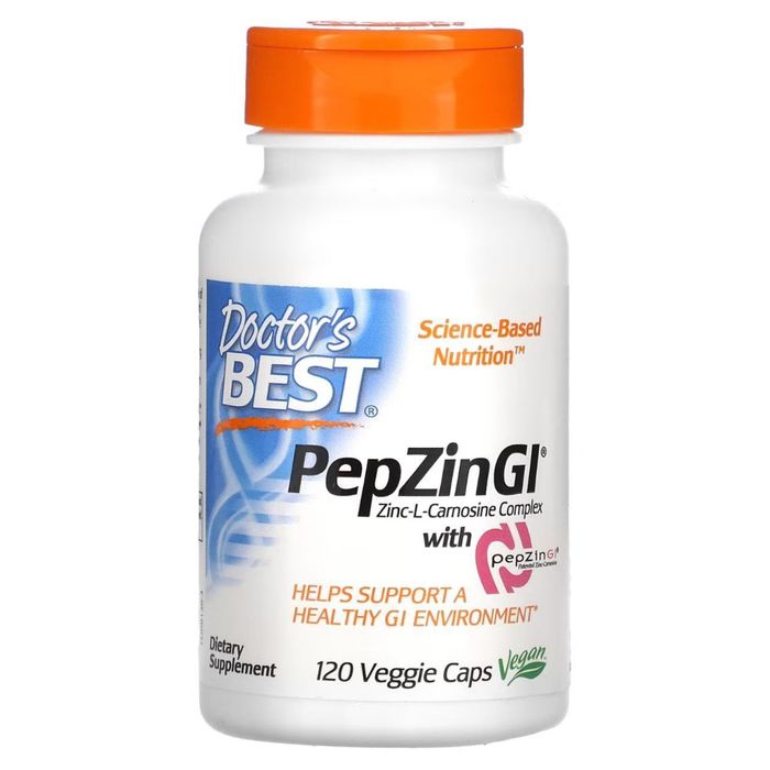 Doctor’s Best PepZinGI Zinc-L-Carnosine Complex