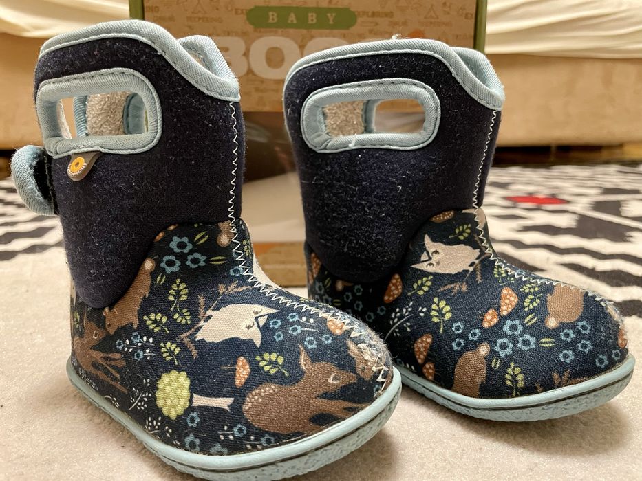 Cizme Baby Bogs 20 Woodland
