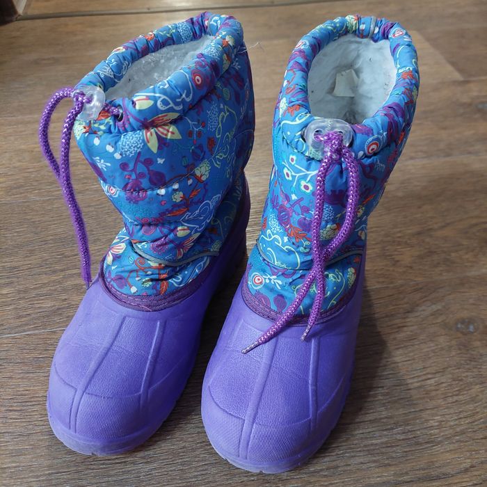 Продам утеплённые сапожки