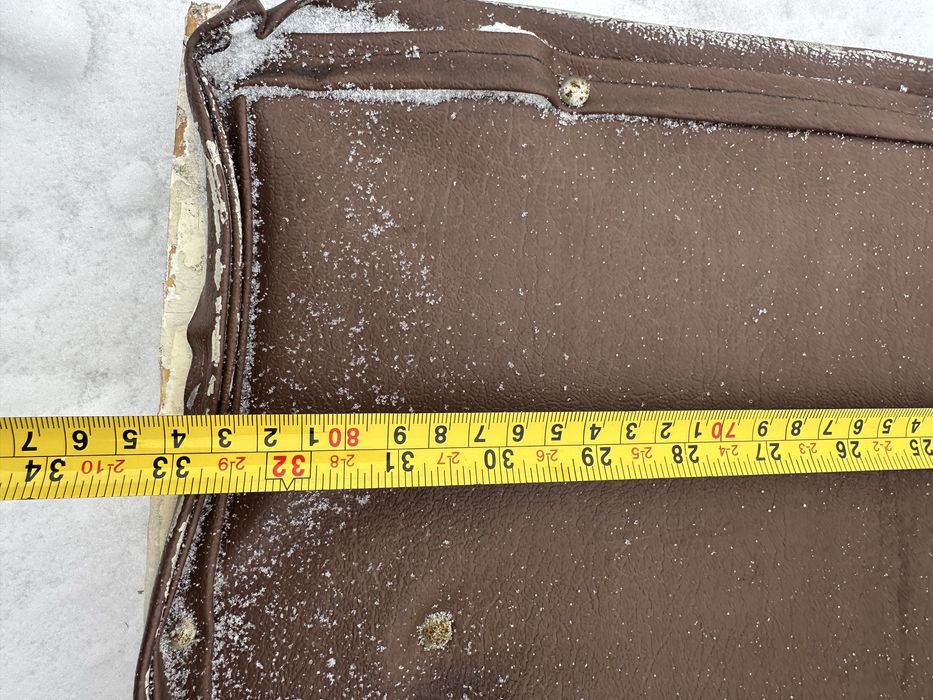 Дверь деревянная утепленная б/у 200*85