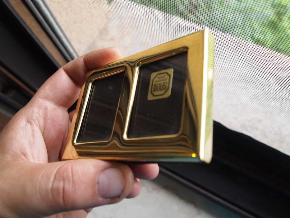 Rama foto Solid Brass, anii 70 - Made in USA