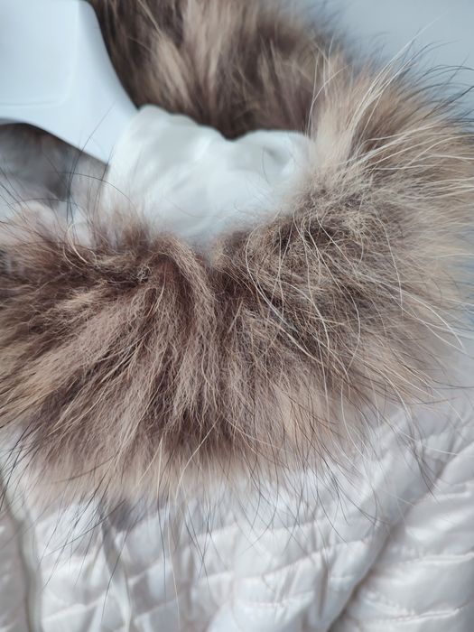 Дамско яке AMIA с естествен пух