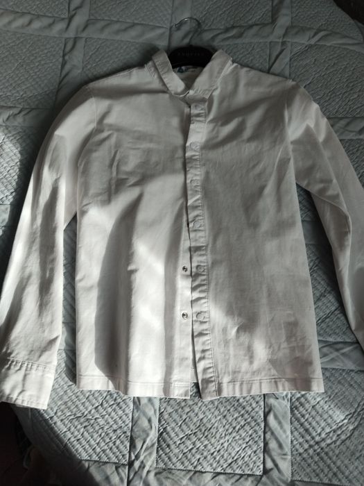 Рубашка на кнопках  мальчик 9 лет