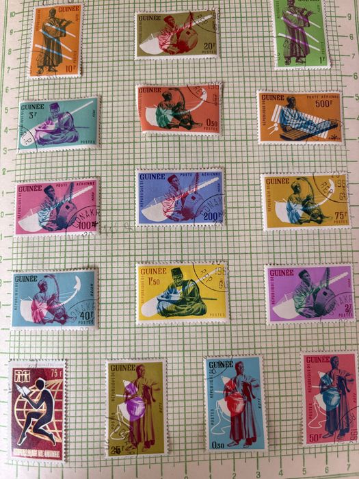 Коллекция марок разных стран