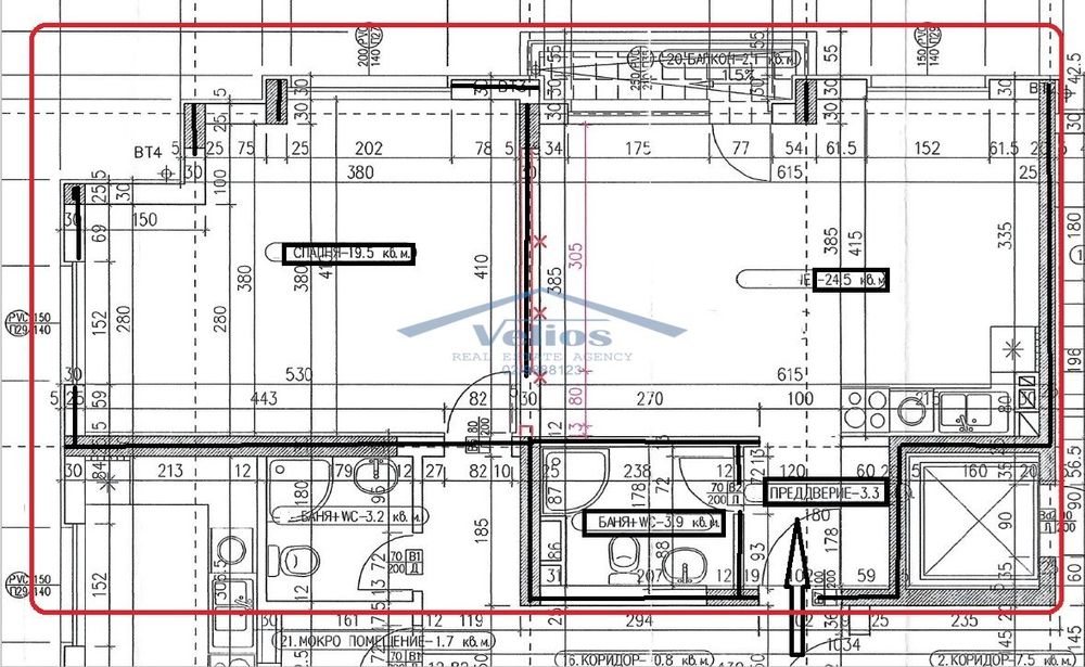 Продава 2 стаен,гр. София, ж.к. Овча Купел 2