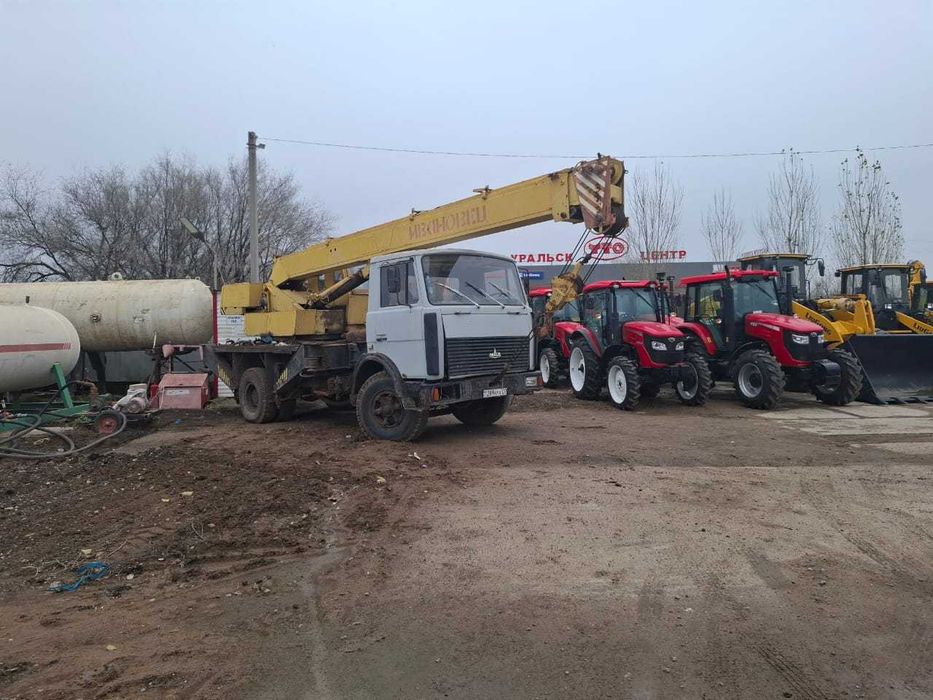 Кран Маз Ивановец 14 тонн