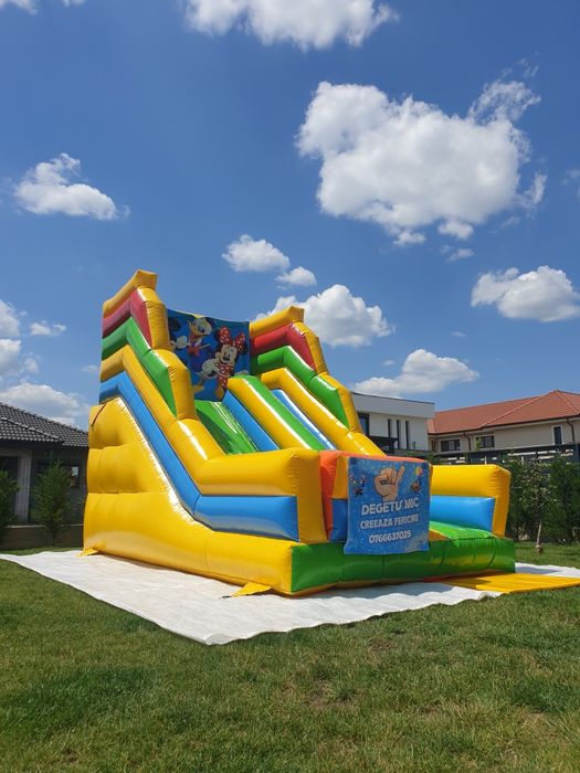 Tobogan Gonflabil, Topogan nou nout Timisoara