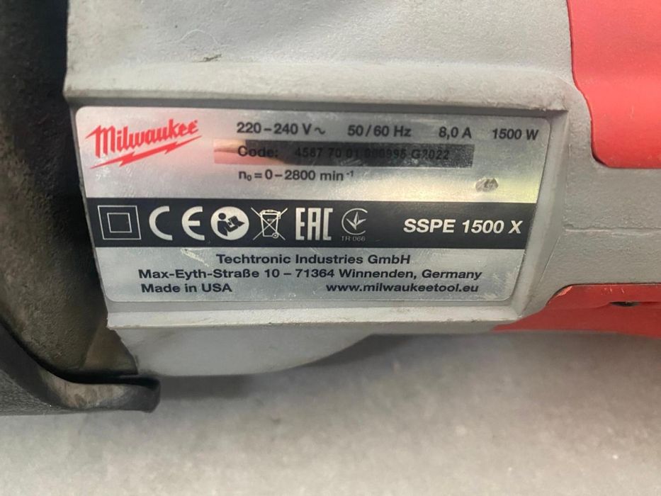 Fierastrau sabie SSPE1500X, Milwaukee -N2-