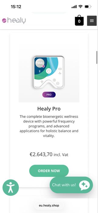 Aparat Healy Pro cu Accesorii