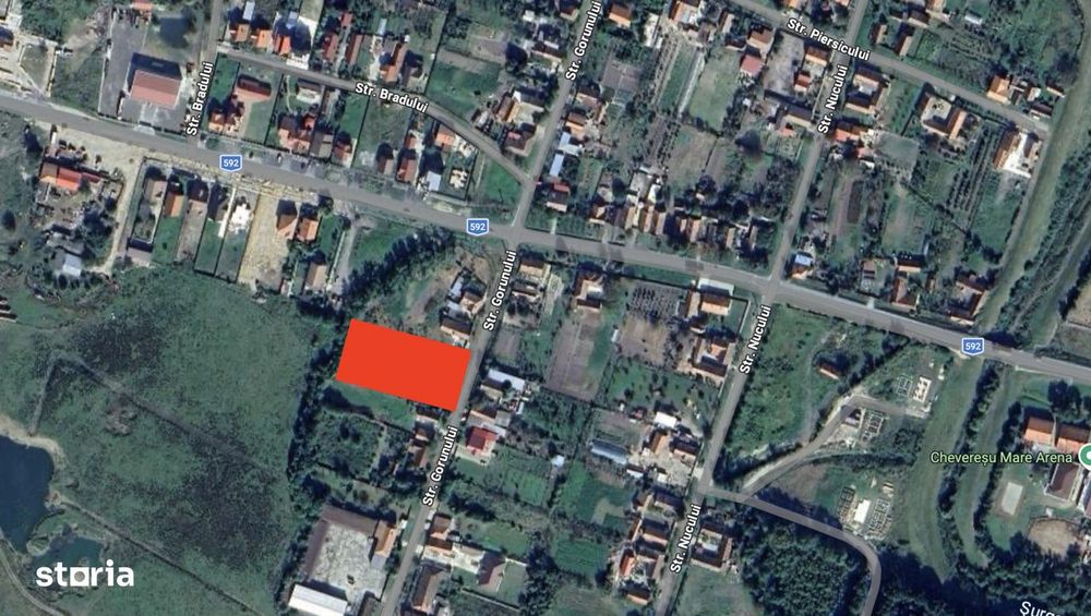 Teren intravilan 2720 mp - pozitie buna - Cheveres