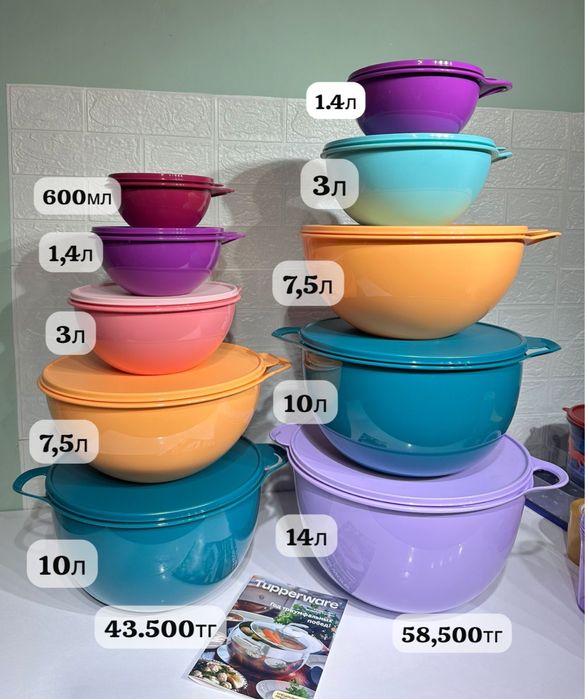 Tupperware ыдыстары таппер