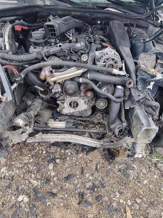 Motor BMW 525 cu tot cu turbina și anexe