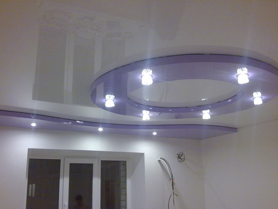 Натяжные потолки в рассрочку