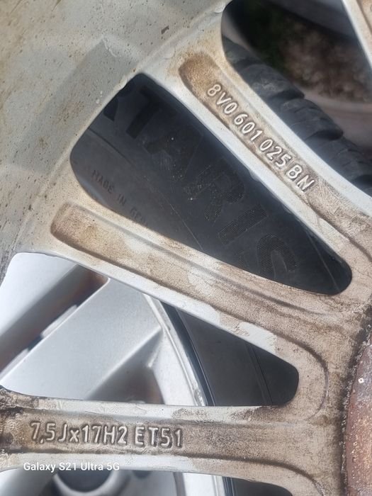 Оригинални джанти от ауди. 17 5 112