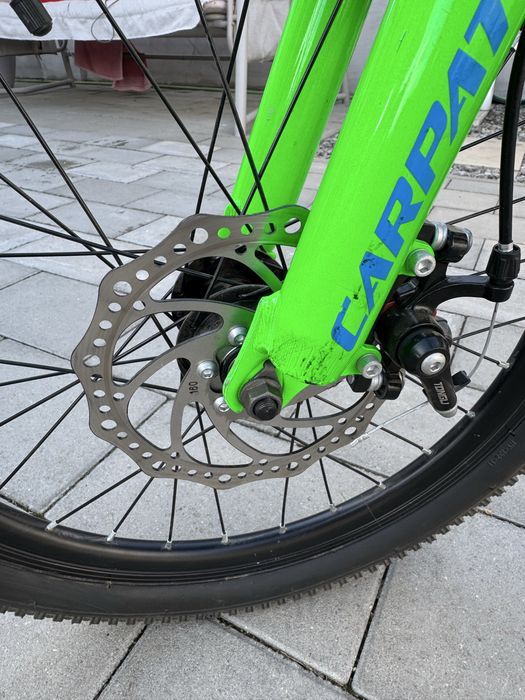 Bicicleta Copii MTB Carpat Hiro 20" Albastru/Verde