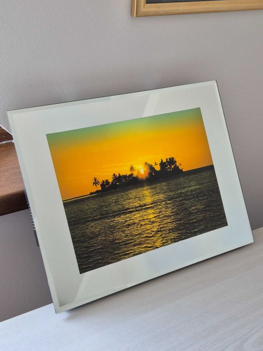 Tablou decorativ cu rama foto iluminata si in miscare