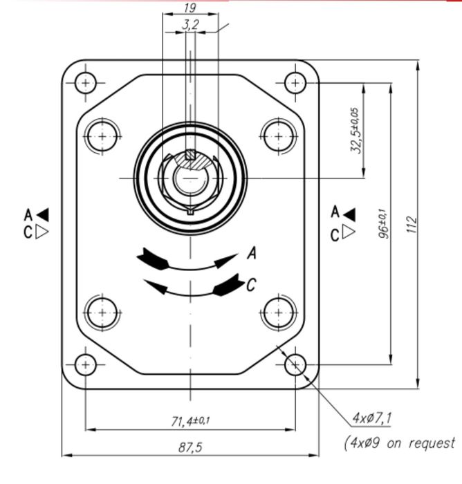 Pompa hidraulica 250Bar , 20l/min