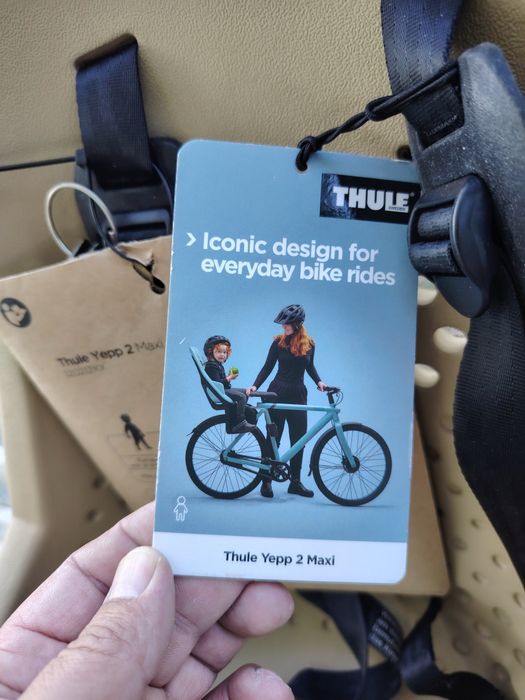 Scaun bicicleta copii Thule Yepp 2 Maxi Rack Mount, FENNEL TAN - Nou
Preț: [Adaugă prețul tău, recomandat